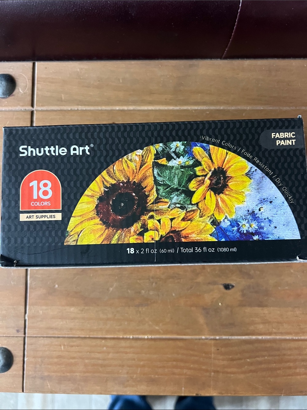Shuttle Art 18 color Fabric Paint. NWOT
